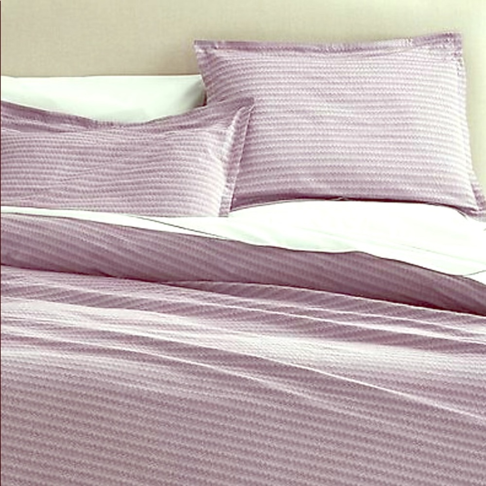 NWT Crate & Barrel Dylan Duvet Cover - Full/Queen